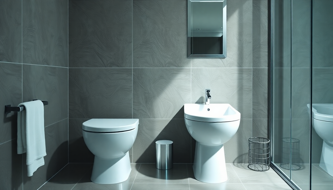 modern toilet