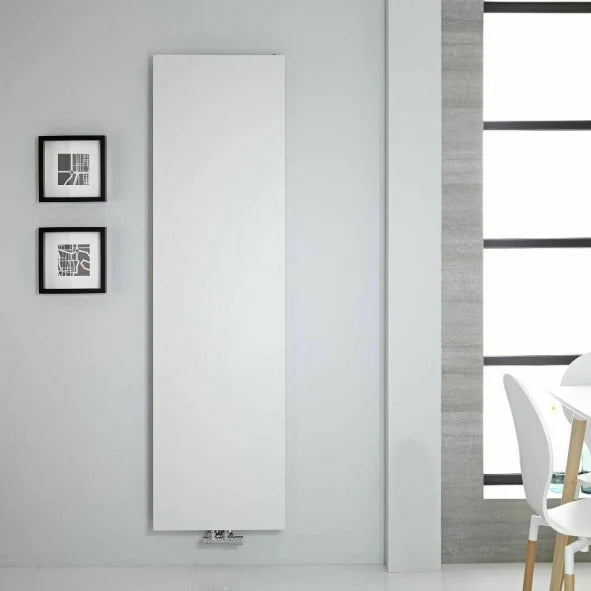 Stylo Flach Einlagig Vertikal - 1772x500 mm 5 Paneele Weiß - SuVit