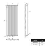 Solaria Ellipse Doppellagig Vertikal - SuVit