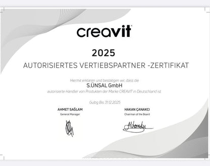 Creavit FREE Dusch-WC Taharet-WC Bidet Häng WC spülrandlos mit Armatur für Kaltwasser und Edelstahldüse inkl. Soft-Close WC-Deckel