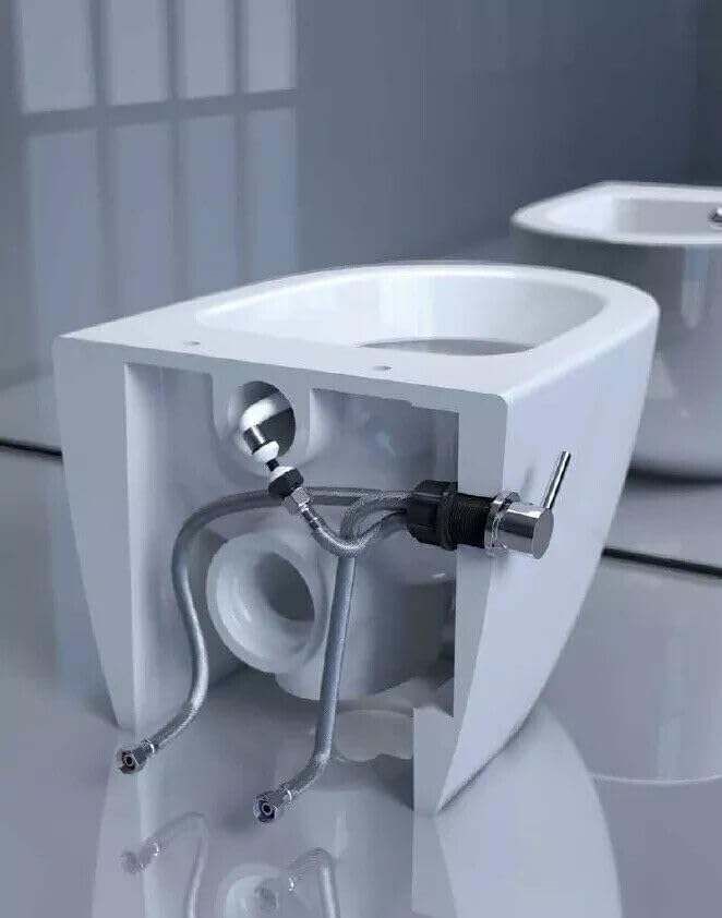 VIBA NEA Wand-WC mit integrierter Bidetarmatur