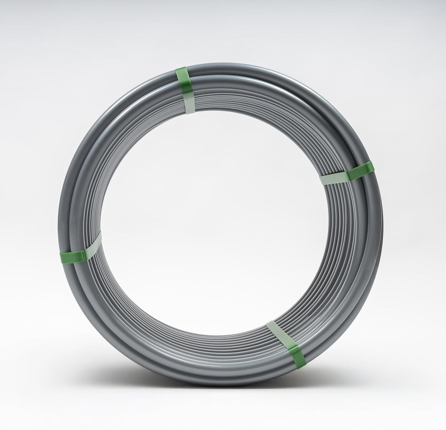 PE-RT Heizungsrohr 16×2 mm – 5-Schicht EVOH Sauerstoffsperre – Fußbodenheizung Rohr (Grau)