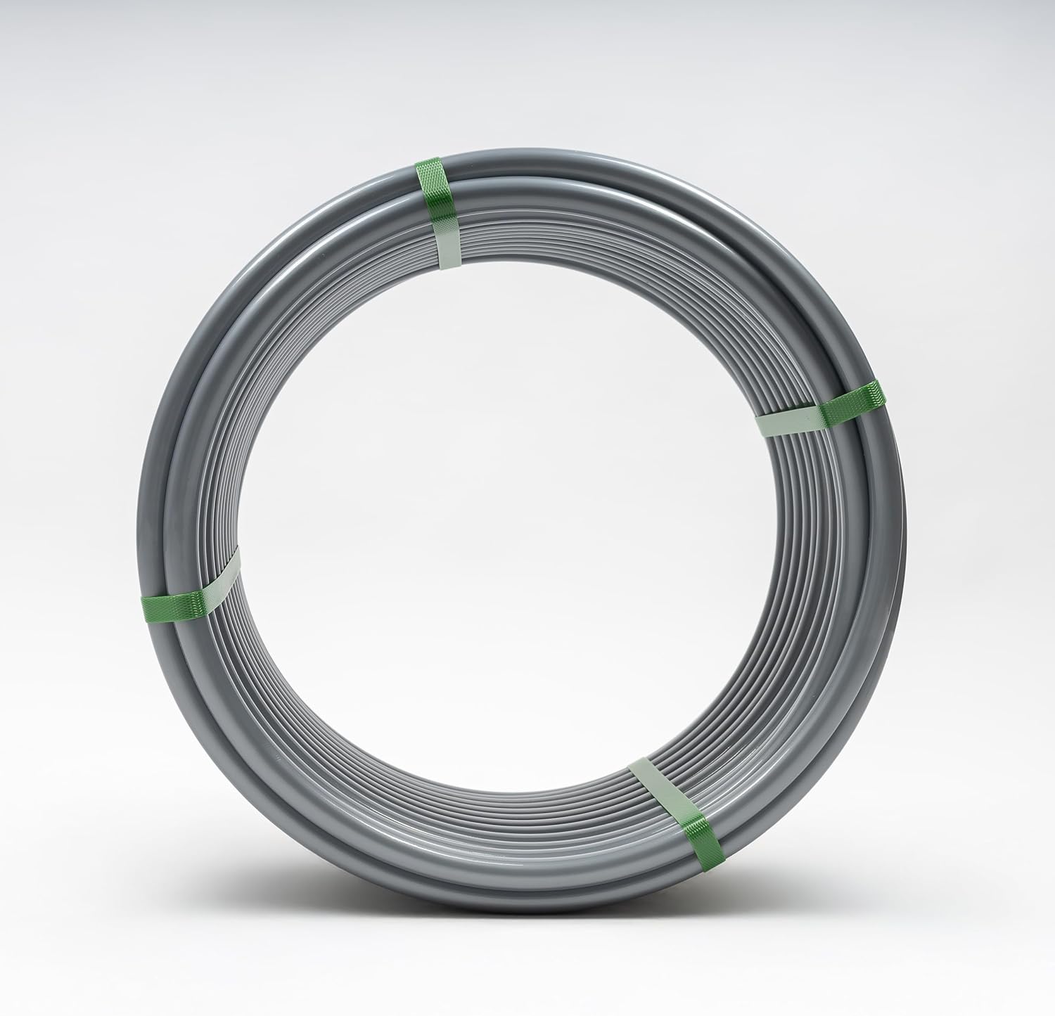 PE-RT Heizungsrohr 16×2 mm – 5-Schicht EVOH Sauerstoffsperre – Fußbodenheizung Rohr (Grau) - SuVit