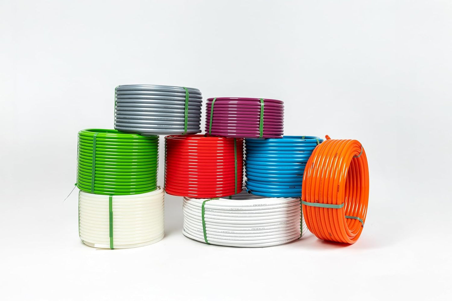 PE-RT Heizungsrohr 16×2 mm – 5-Schicht EVOH Sauerstoffsperre – Fußbodenheizung Rohr (Grau)