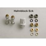 Anschlussarmatur Eck Set Inkl. Thermostatkopf - SuVit