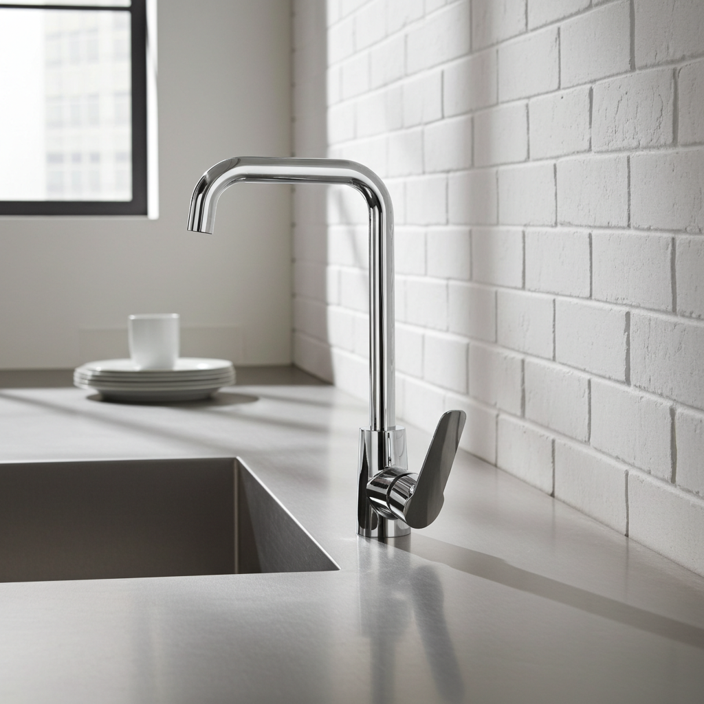 Creavit Bevel Spültischarmatur – Elegante Armatur für Küche - SuVit