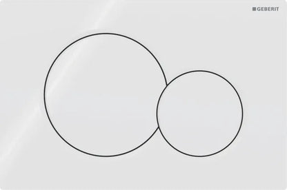 Geberit Duofix Vorwandelement 112 cm mit Sigma UP-Spülkasten 12 cm und Betätigungsplatte