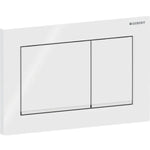 Geberit Omega20 Betätigungsplatte eckig – 2-Mengen-Spülung für UP-Spülkasten - SuVit