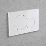 Geberit Sigma01 Betätigungsplatte rund – 2-Mengen-Spülung für UP-Spülkasten - SuVit