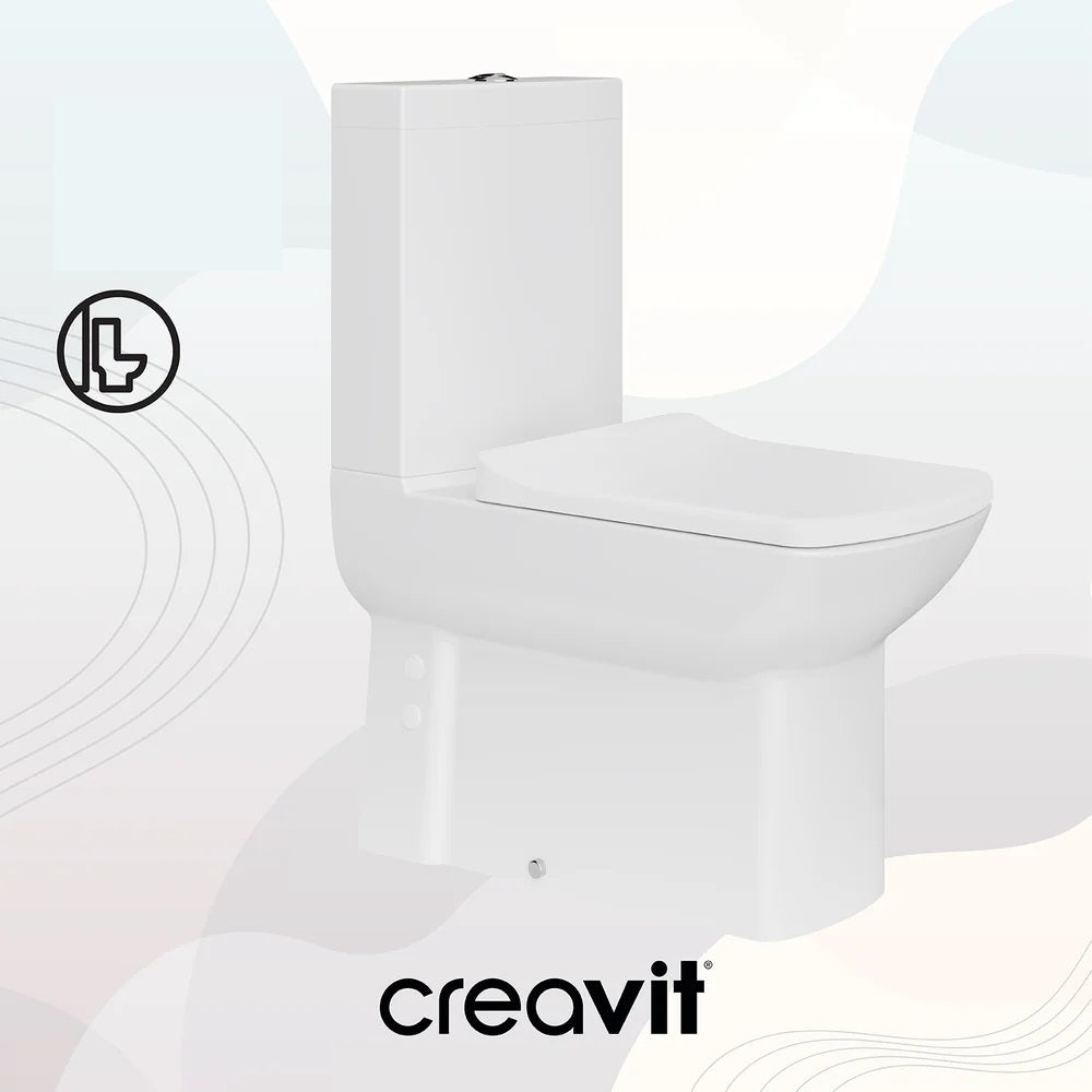 Creavit Lara Stand Dusch-WC Set ohne Armatur