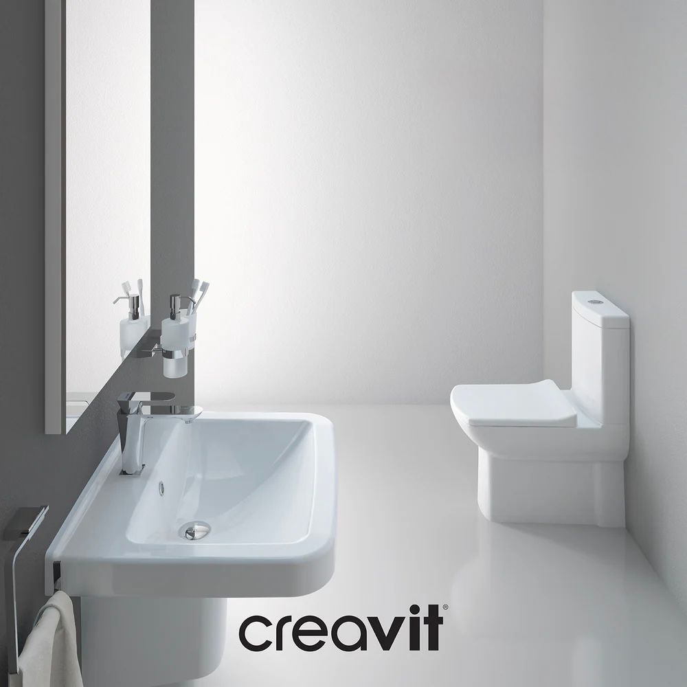 Creavit Lara Stand Dusch-WC Set ohne Armatur