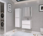Orka SIDE 100 cm Badmöbel Anthrazit Spiegelschrank - SuVit