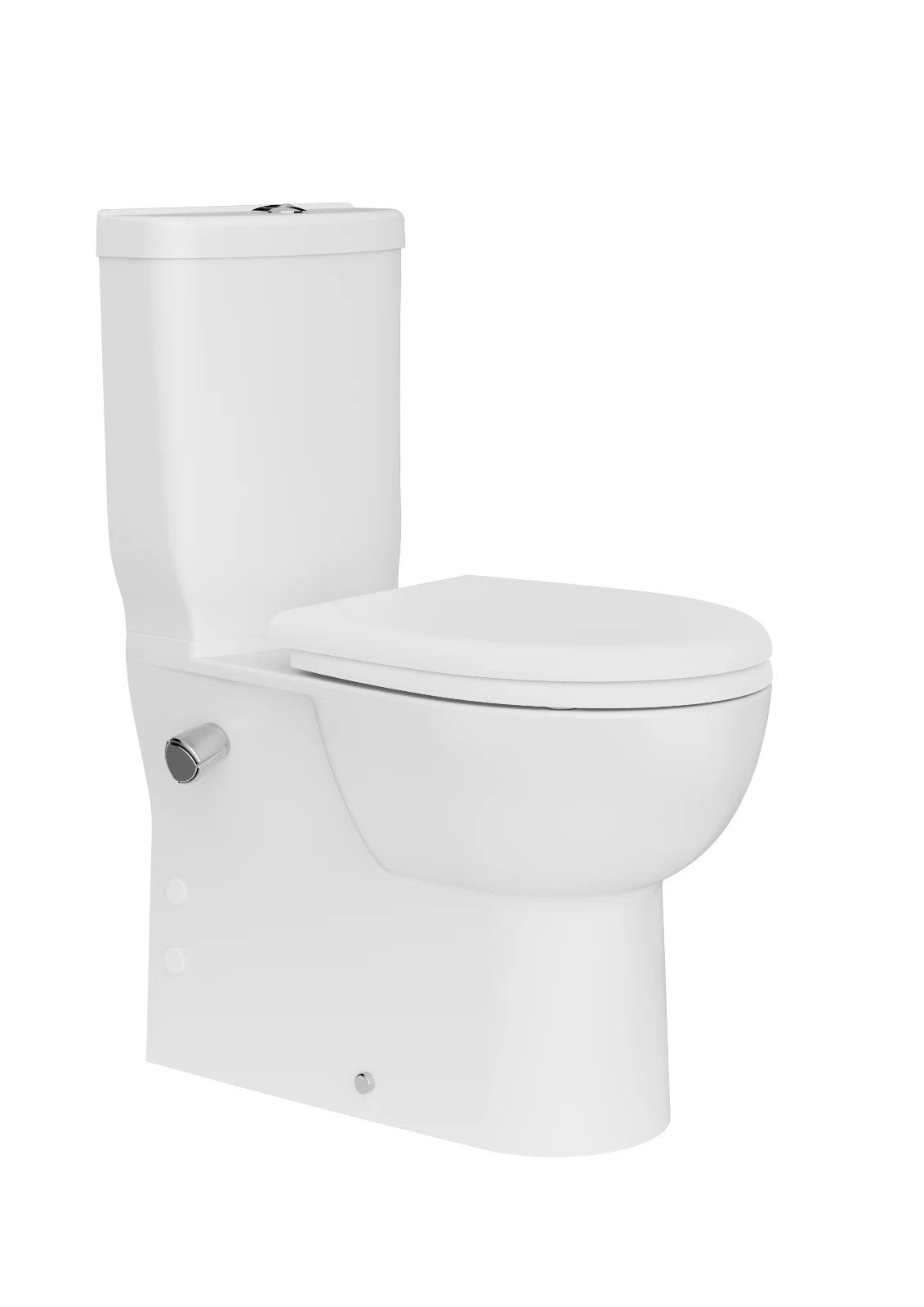 Creavit weißes stand dusch-wc mit integriertem Spülkasten und modernem Design
