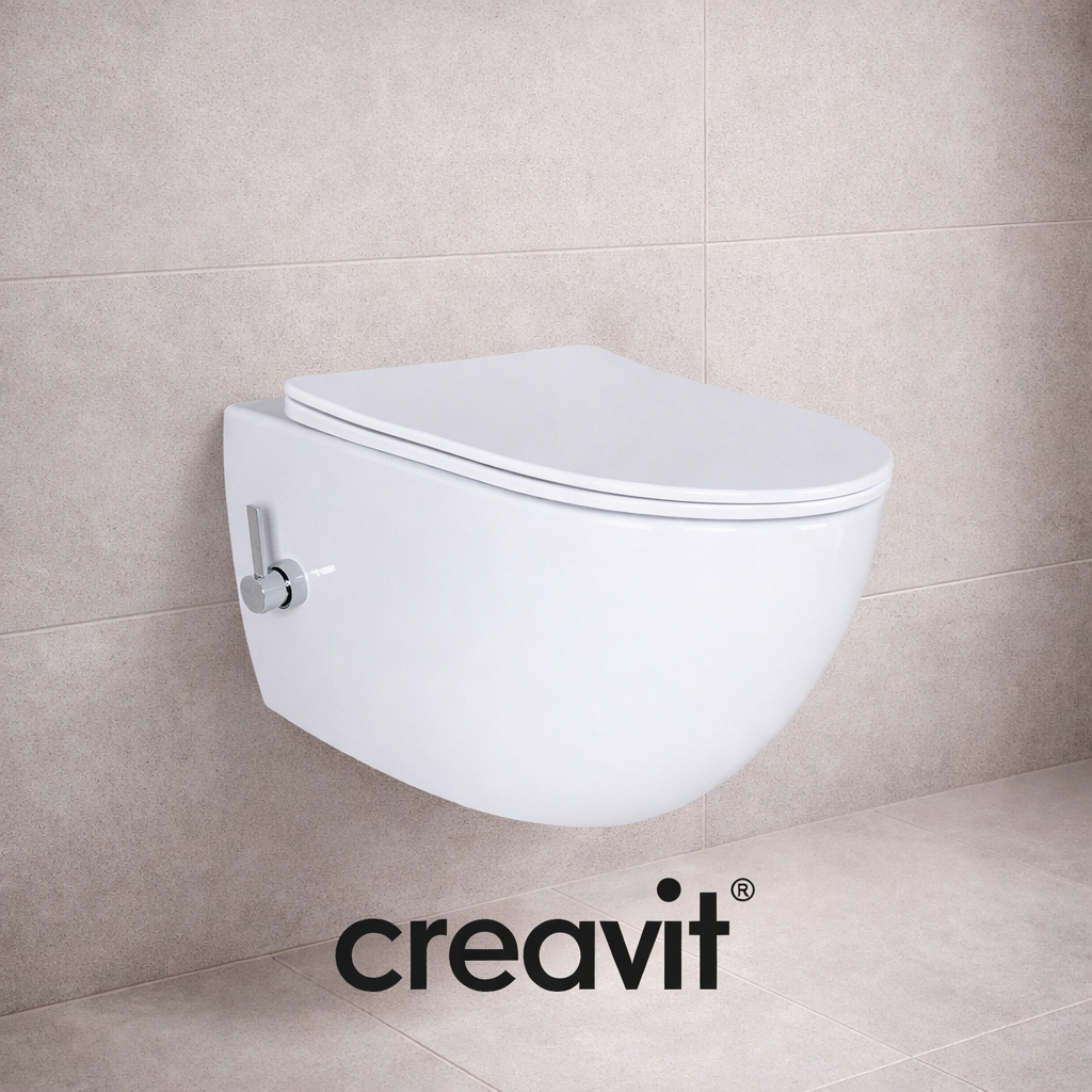 CREAVIT FREE Dusch-WC – Warm & Kaltwasser