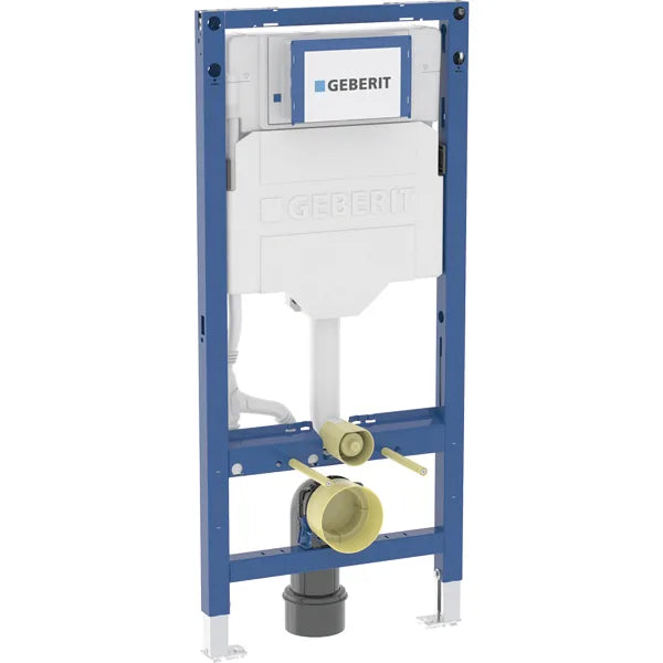 Geberit WC Vorwandelement für dusch wc von geberit Installation mit spülkasten und rohranschluss