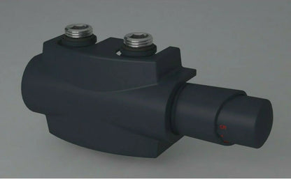 Heizkörper Armatur-Set für Mittelanschluss 50mm Eck Multiblock Anthrazit