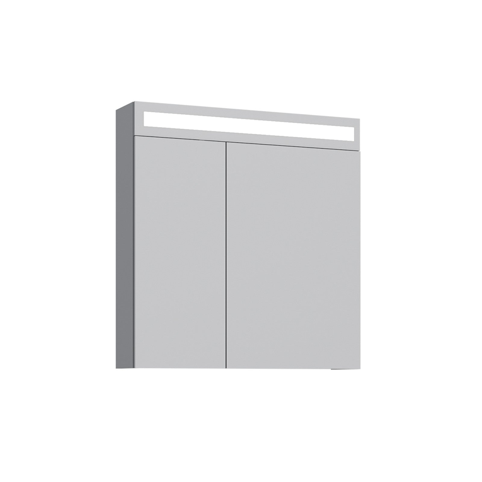 Orka Varna Badmöbel 80/100cm Keramikbecken mit Schubladen + LED Spiegelschrank - SuVit