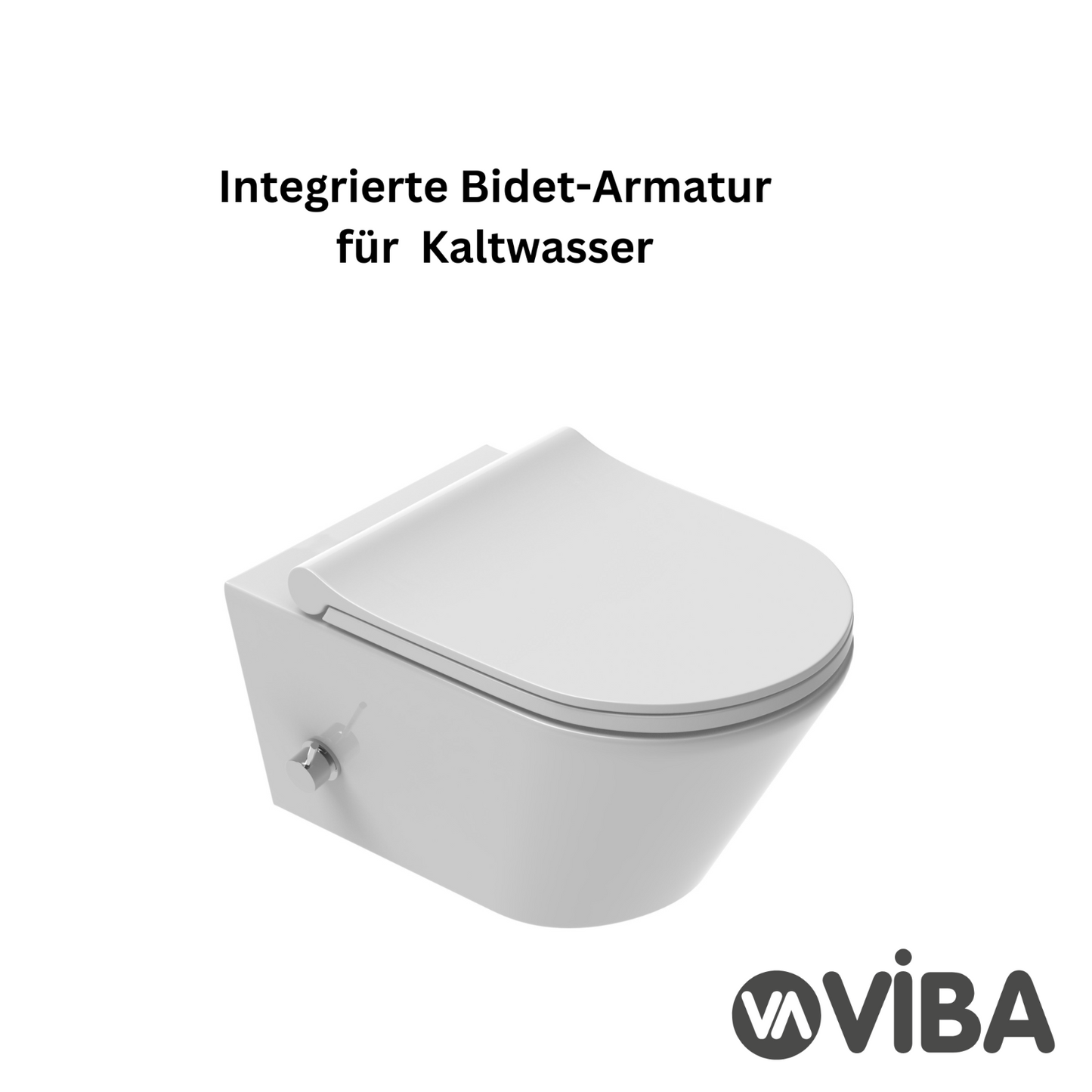 VIBA TORNADO Wand-WC Dusch-WC mit Bidetarmatur