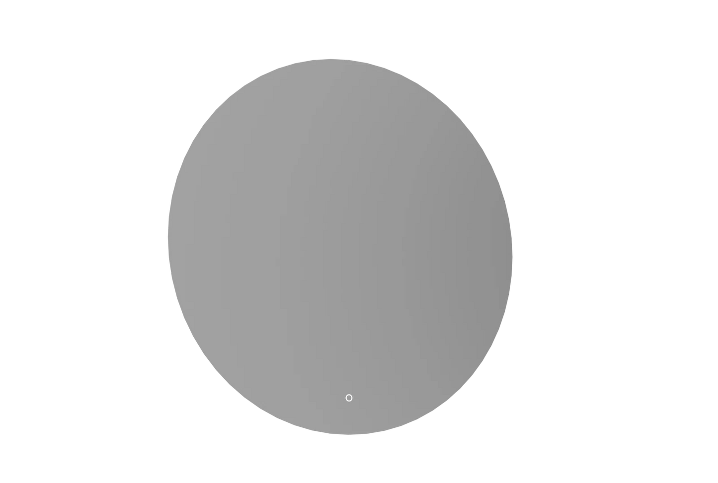 ORKA Olbia 80 cm Badmöbel-Set | Weiß & Anthrazit LED-Spiegel+Keramik-Waschbecken