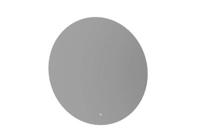 ORKA Olbia 80 cm Badmöbel-Set | Weiß & Anthrazit LED-Spiegel+Keramik-Waschbecken