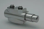 Heizkörper Armatur-Set für Mittelanschluss 50mm Eck Multiblock Anthrazit - SuVit