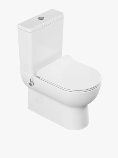 VIBA MILA Rimless Stand-WC aus Keramik mit Bidet-Funktion & Soft-Close Deckel