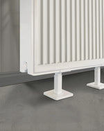 KMS Bodenhalterungen Heizkörper-Standfuß (Universal-Set) - SuVit