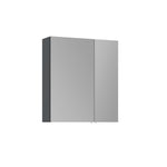 Orka SIDE 100 cm Badmöbel Anthrazit Spiegelschrank - SuVit