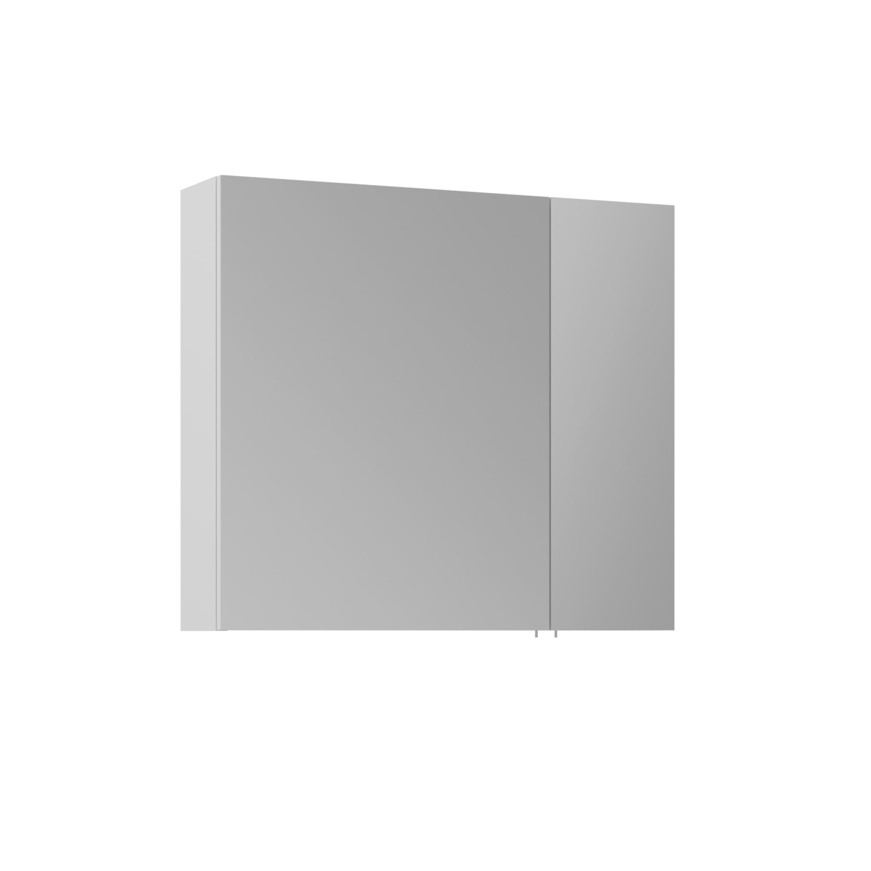 Orka SIDE 100 cm Badmöbel Anthrazit Spiegelschrank - SuVit