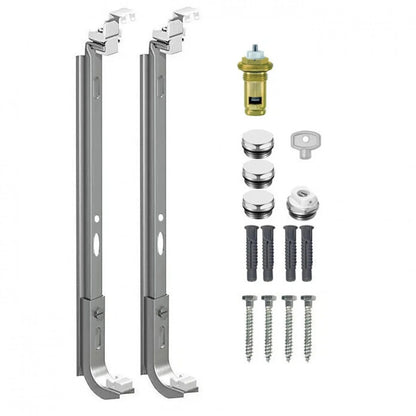 Universalheizkörper Typ22 600x1200 mm 6 Anschlüsse inkl. Zubehör