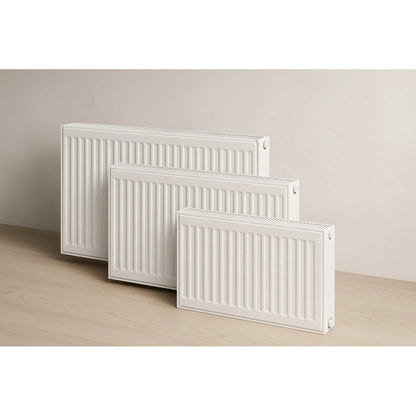 Universalheizkörper Typ22 600x1200 mm 6 Anschlüsse inkl. Zubehör