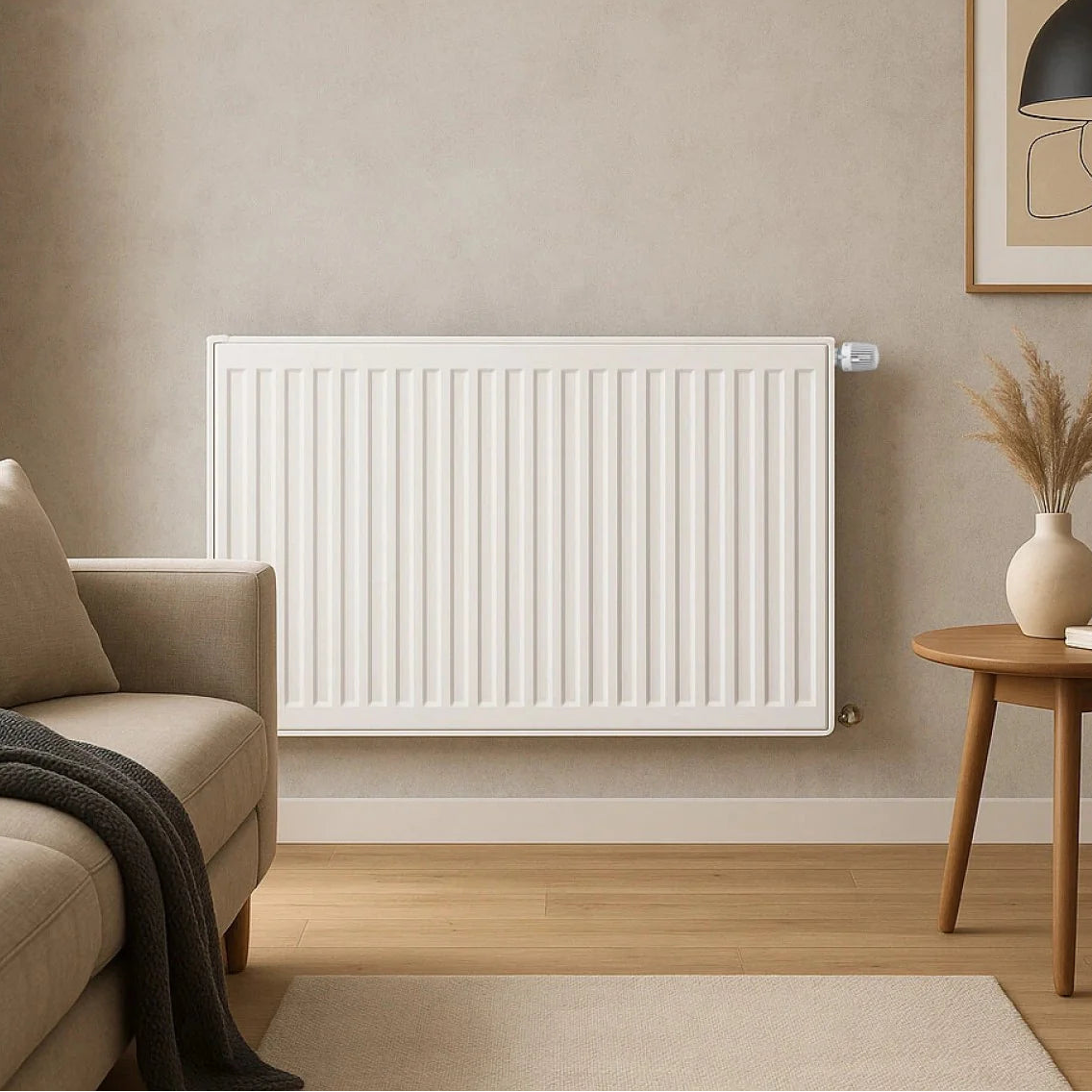 Universalheizkörper Typ22 600x1200 mm 6 Anschlüsse inkl. Zubehör