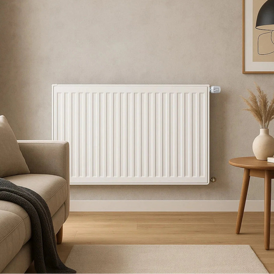 Universalheizkörper Typ22 600x1200 mm 6 Anschlüsse inkl. Zubehör