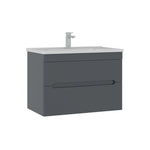 Orka Malta Badmöbel Set 80cm mit Keramik Waschbecken & SpiegelschrankSoft-Close - SuVit