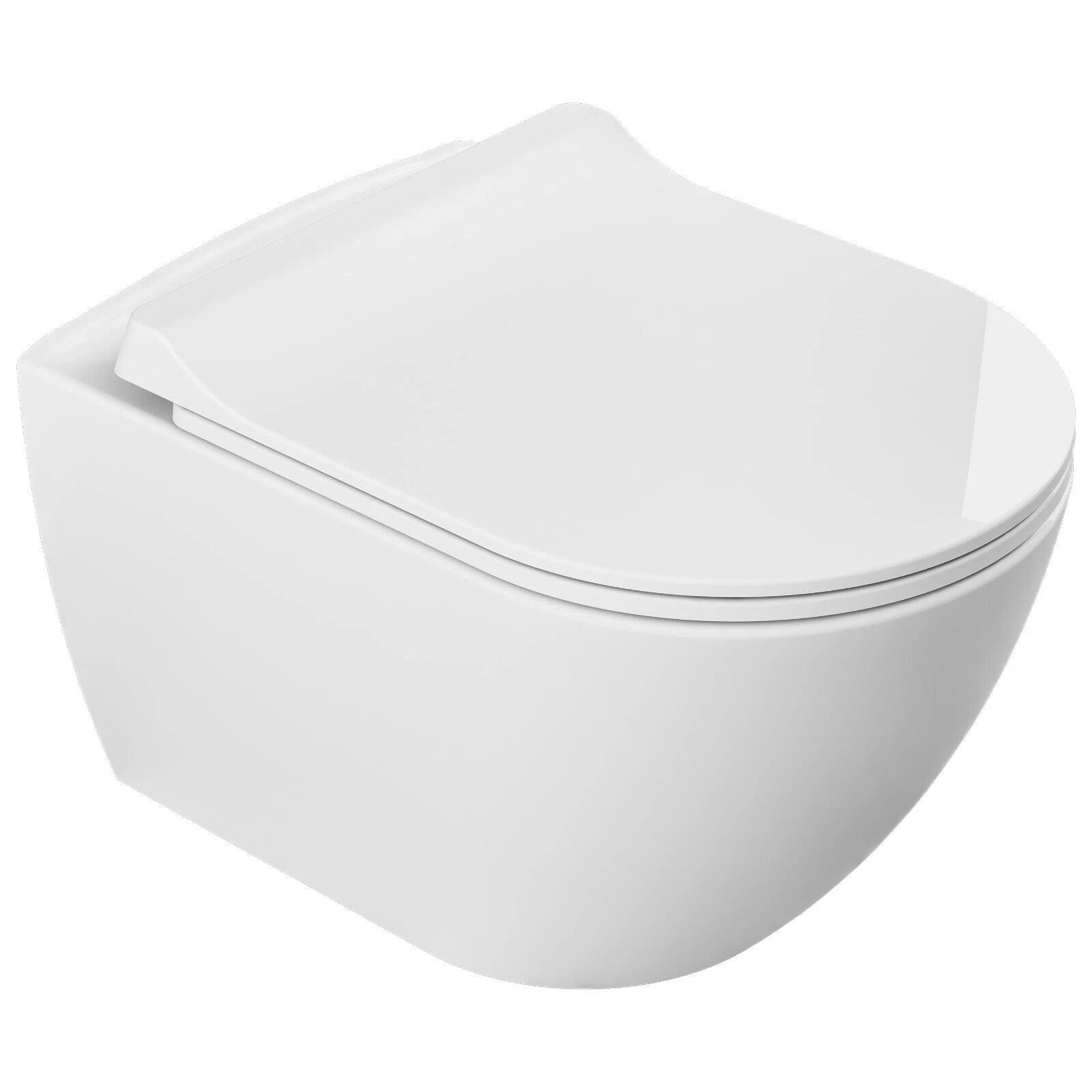 VIBA Sua Wand WC Hänge WC Toilette Spülrandlos  Antimikrobiell - SuVit