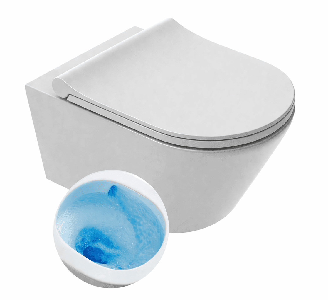 VIBA TORNADO Wand-WC Azul "Orbit Flush (Azul) - SuVit